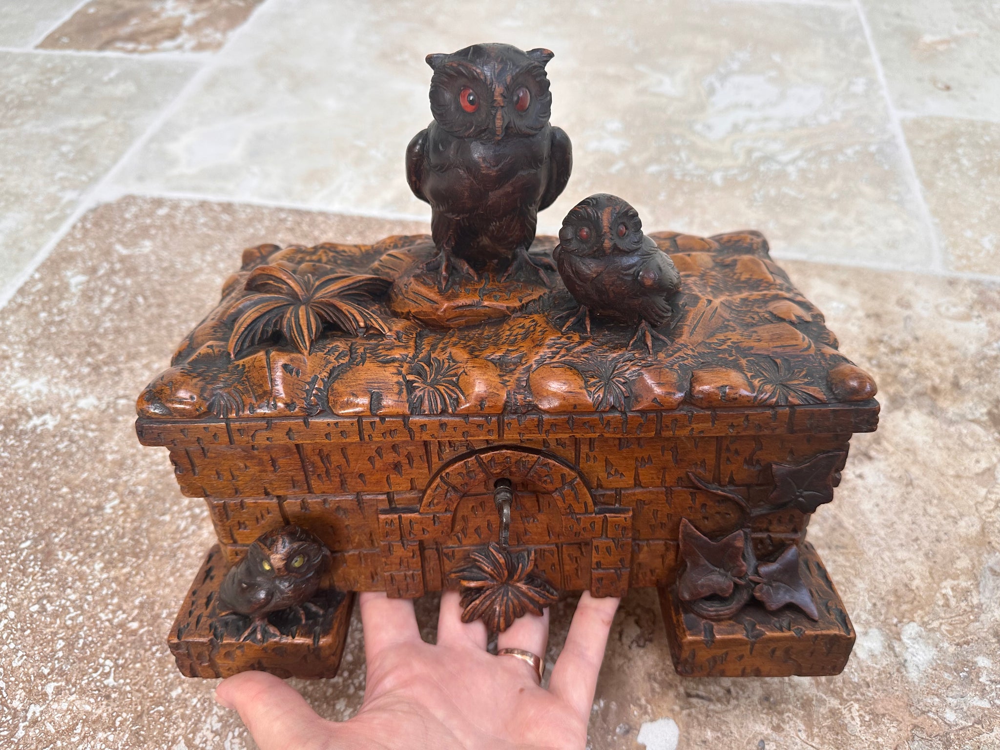 Black Forest Owls Box