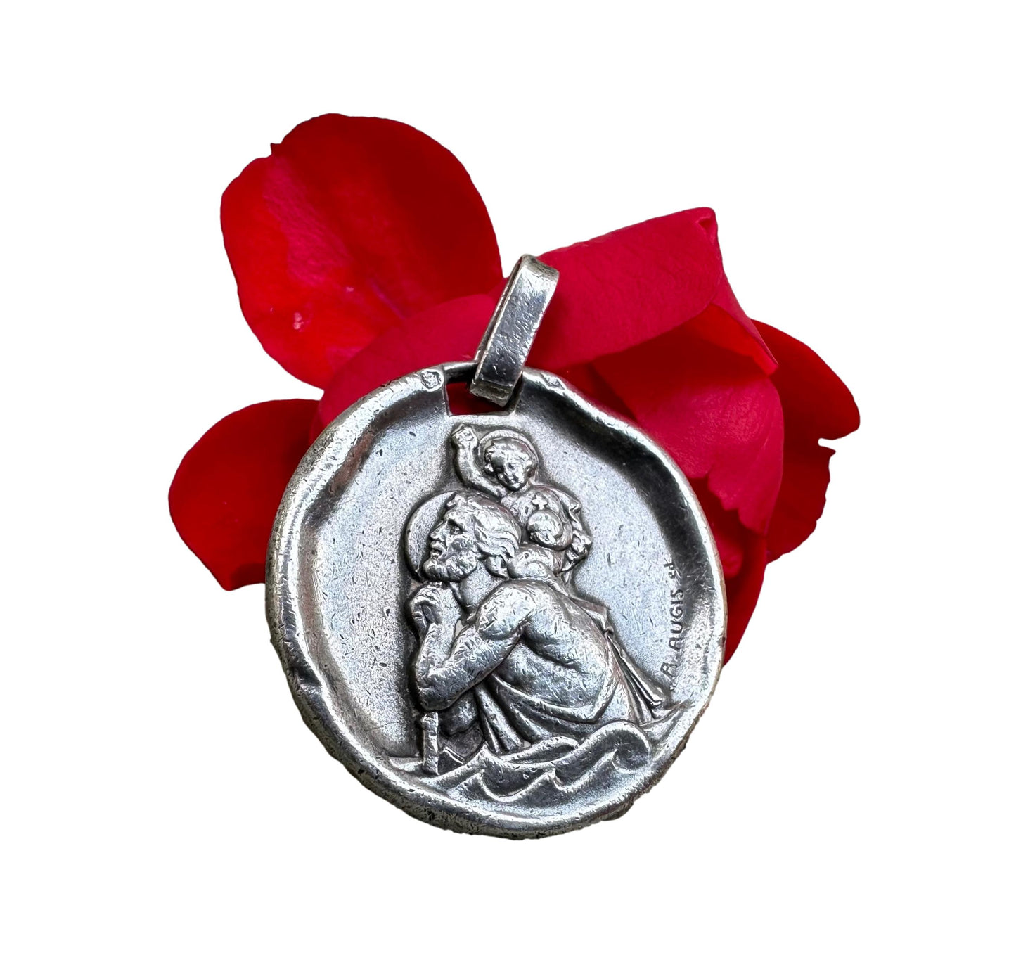 St Christopher Pendant by A Augis