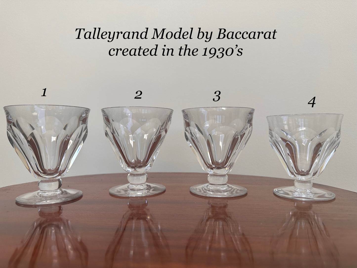 Baccarat Crystal Talleyrand Wine Glass