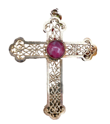 Byzantine Design Cross Pendant