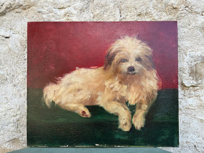 Dog Portrait Oil Painting