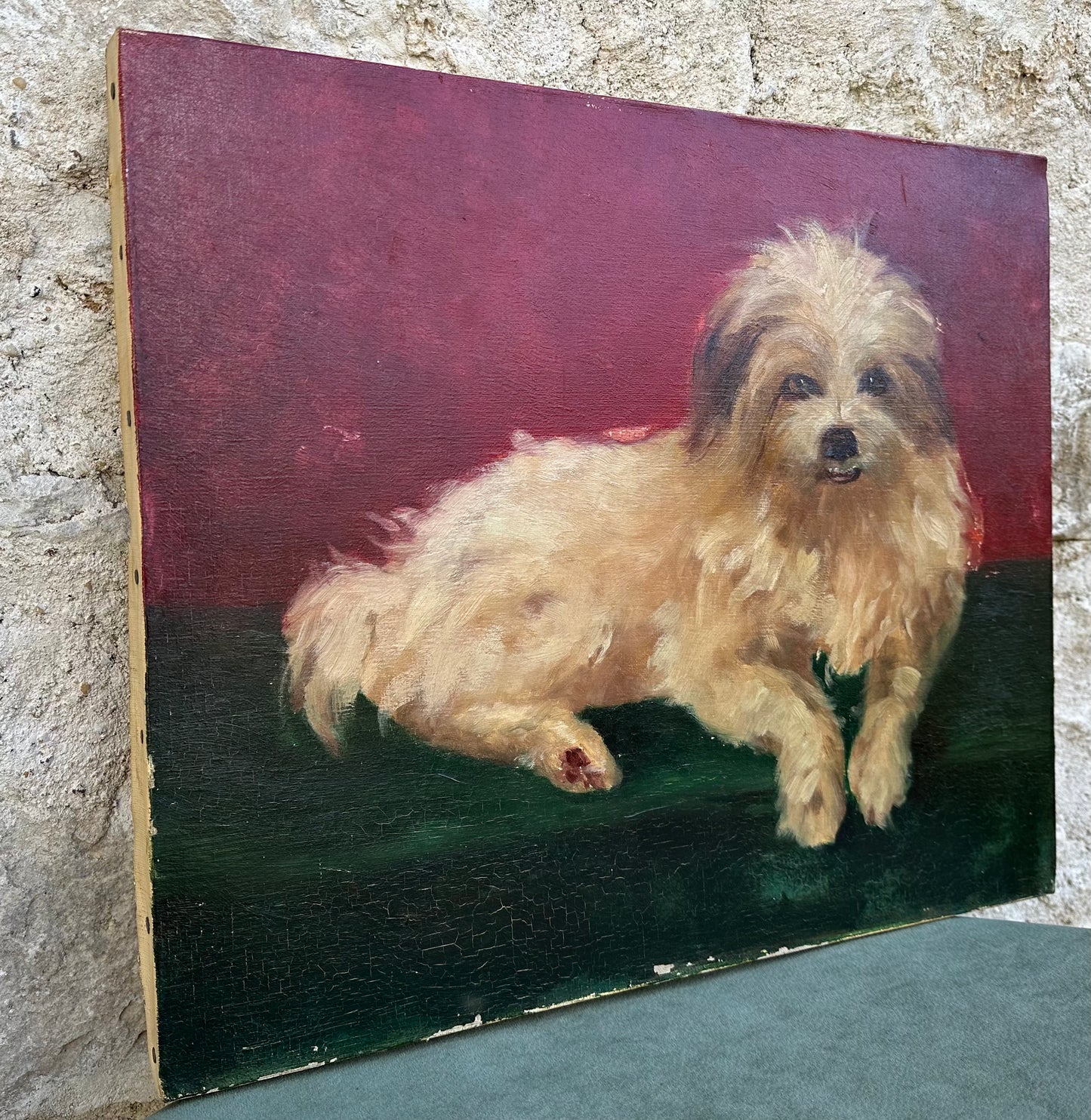 Dog Portrait Oil Painting