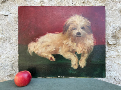 Dog Portrait Oil Painting