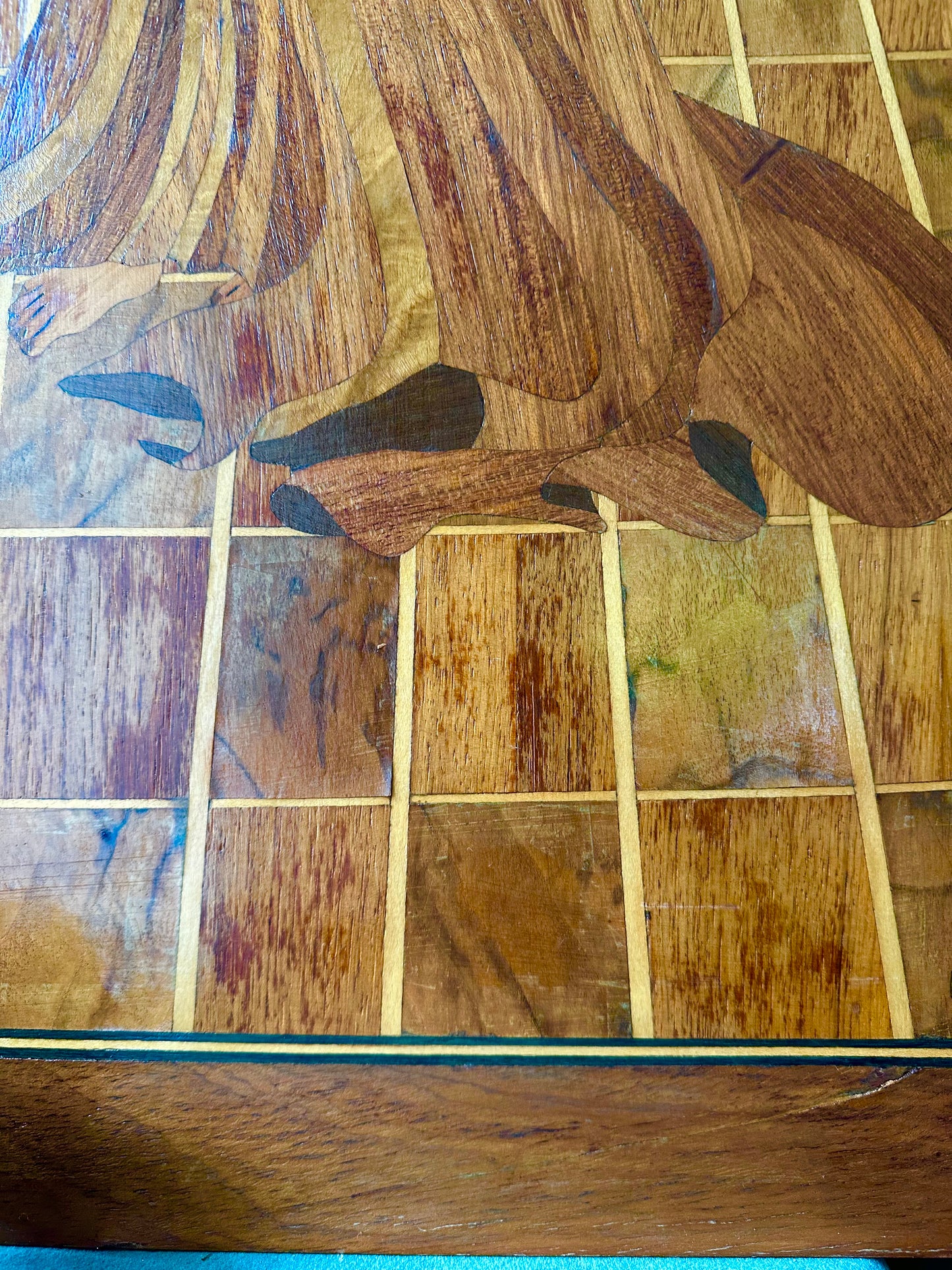 Art Nouveau Marquetry