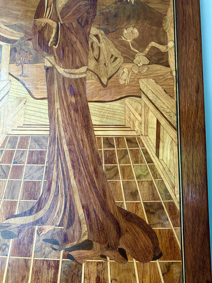 Art Nouveau Marquetry