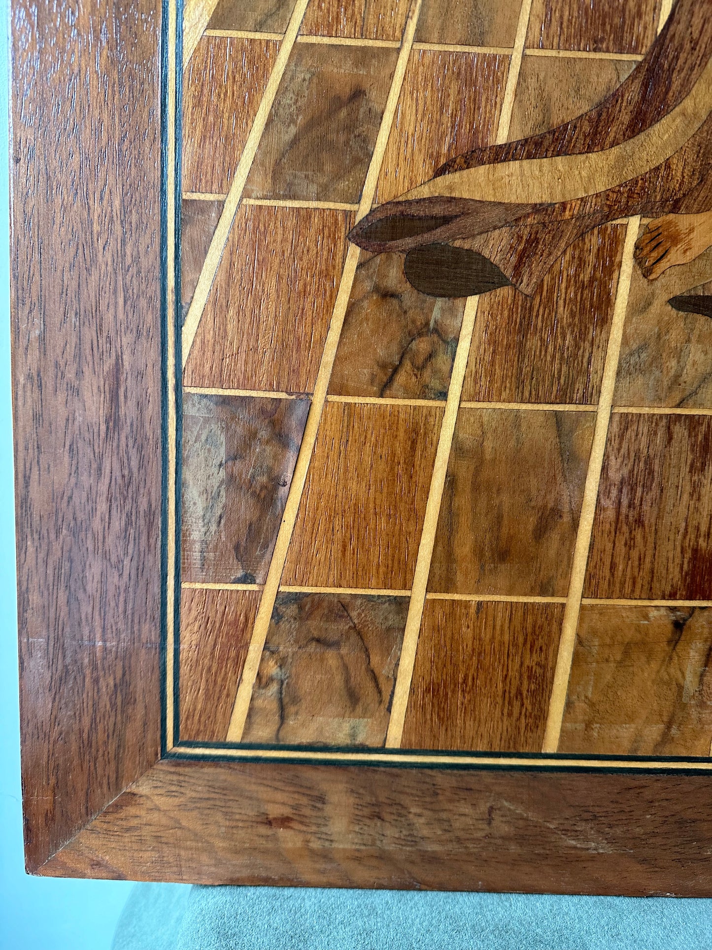 Art Nouveau Marquetry