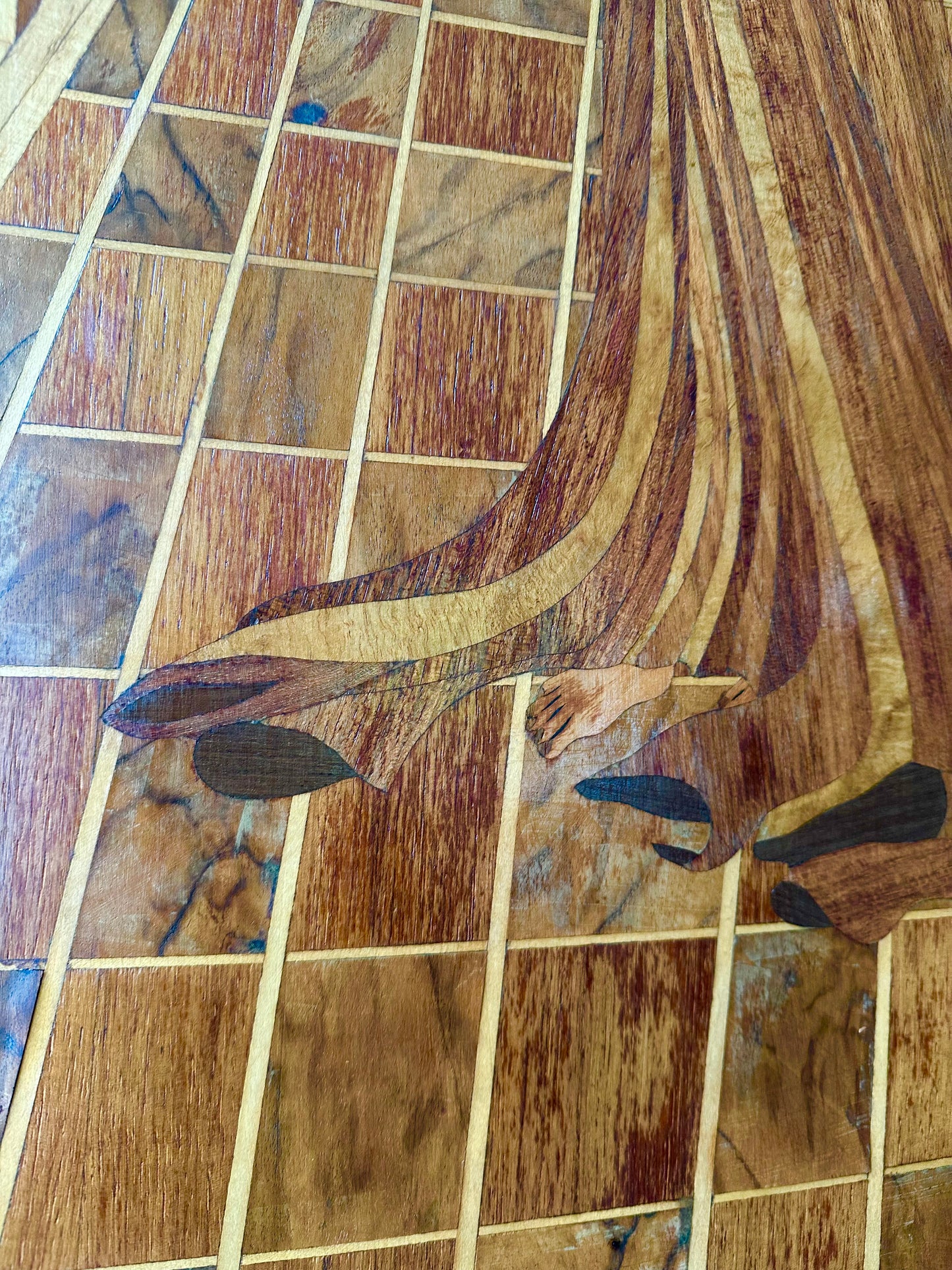 Art Nouveau Marquetry