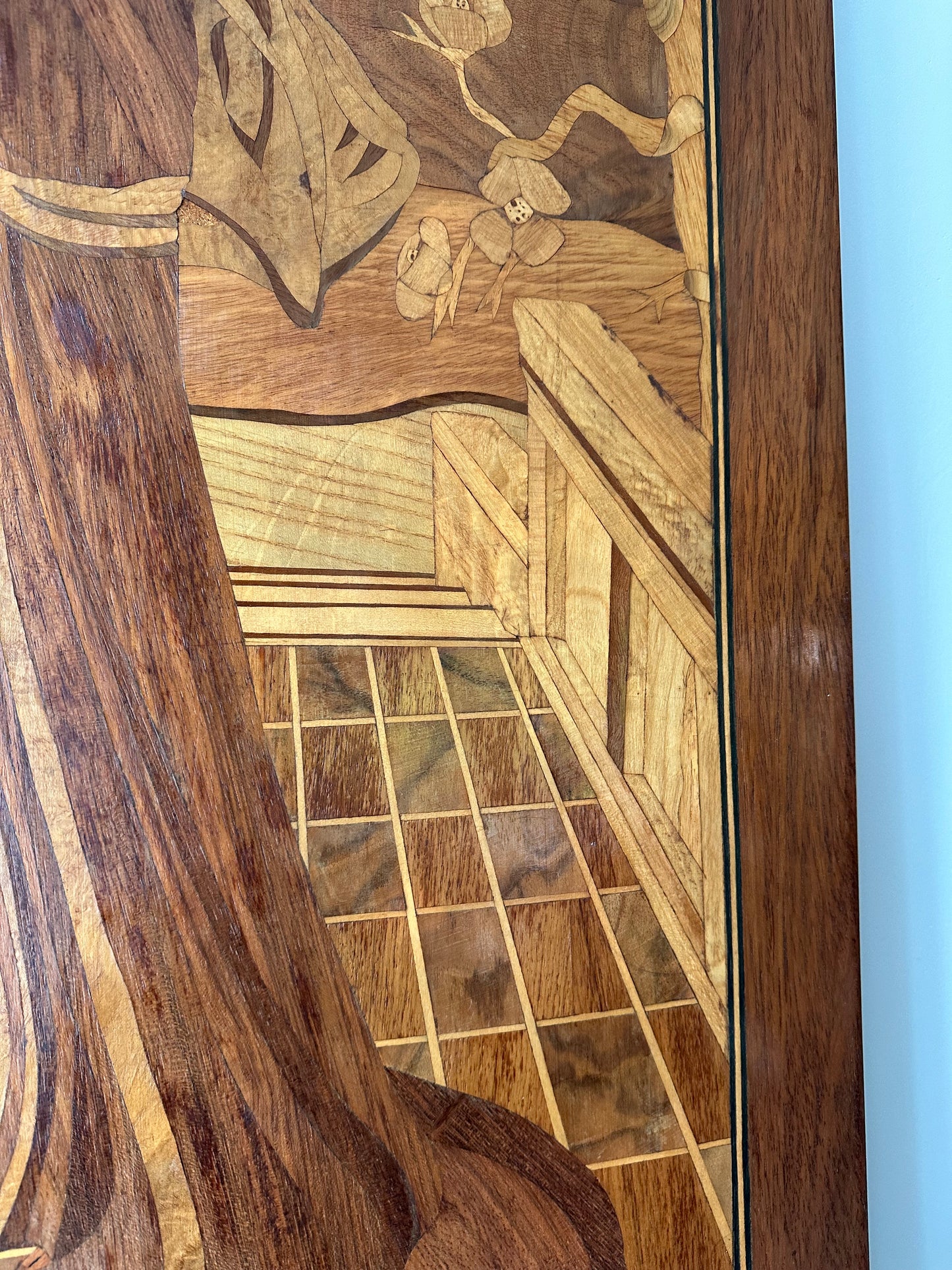 Art Nouveau Marquetry