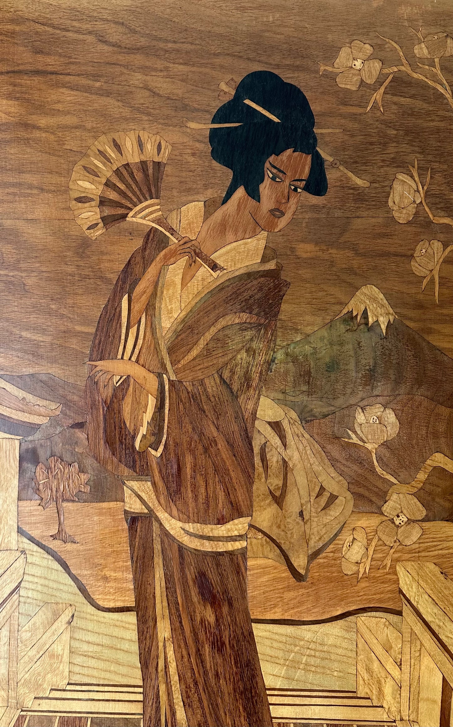 Art Nouveau Marquetry