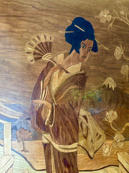 Art Nouveau Marquetry