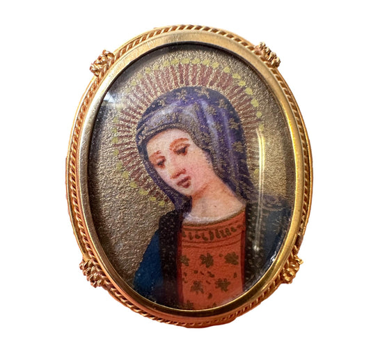 Miniature Portrait Pendant