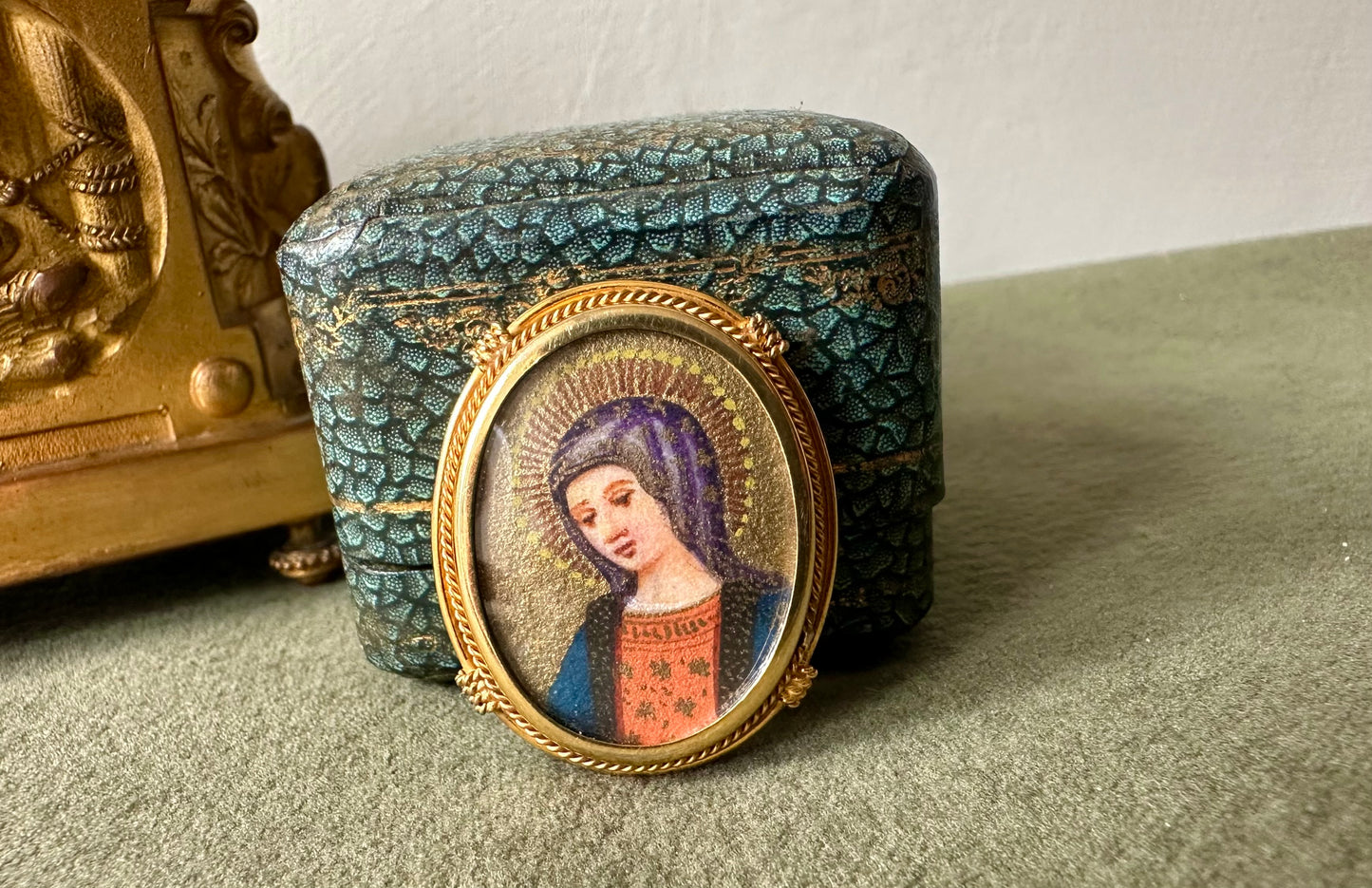 Miniature Portrait Pendant