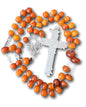 Baltic Amber Rosary and Mother of Pearl