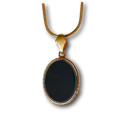 Black Onyx Medallion