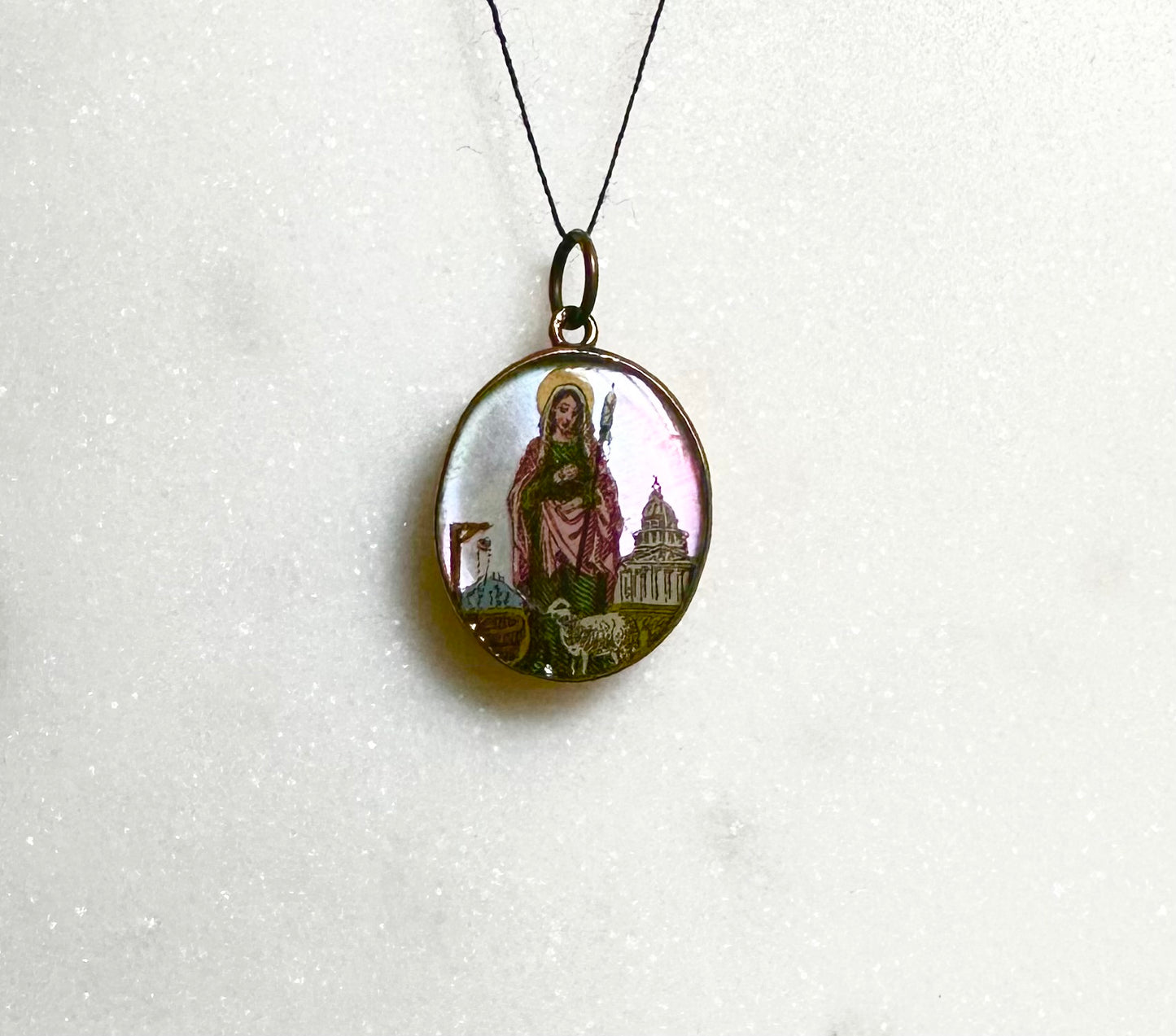 St Genevieve Pendant