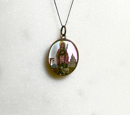 St Genevieve Pendant