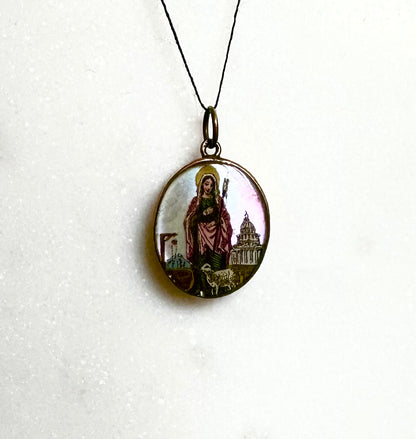 St Genevieve Pendant