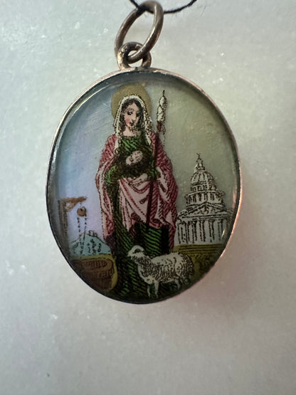 St Genevieve Pendant