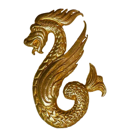 Vintage Dragon Pin Brooch