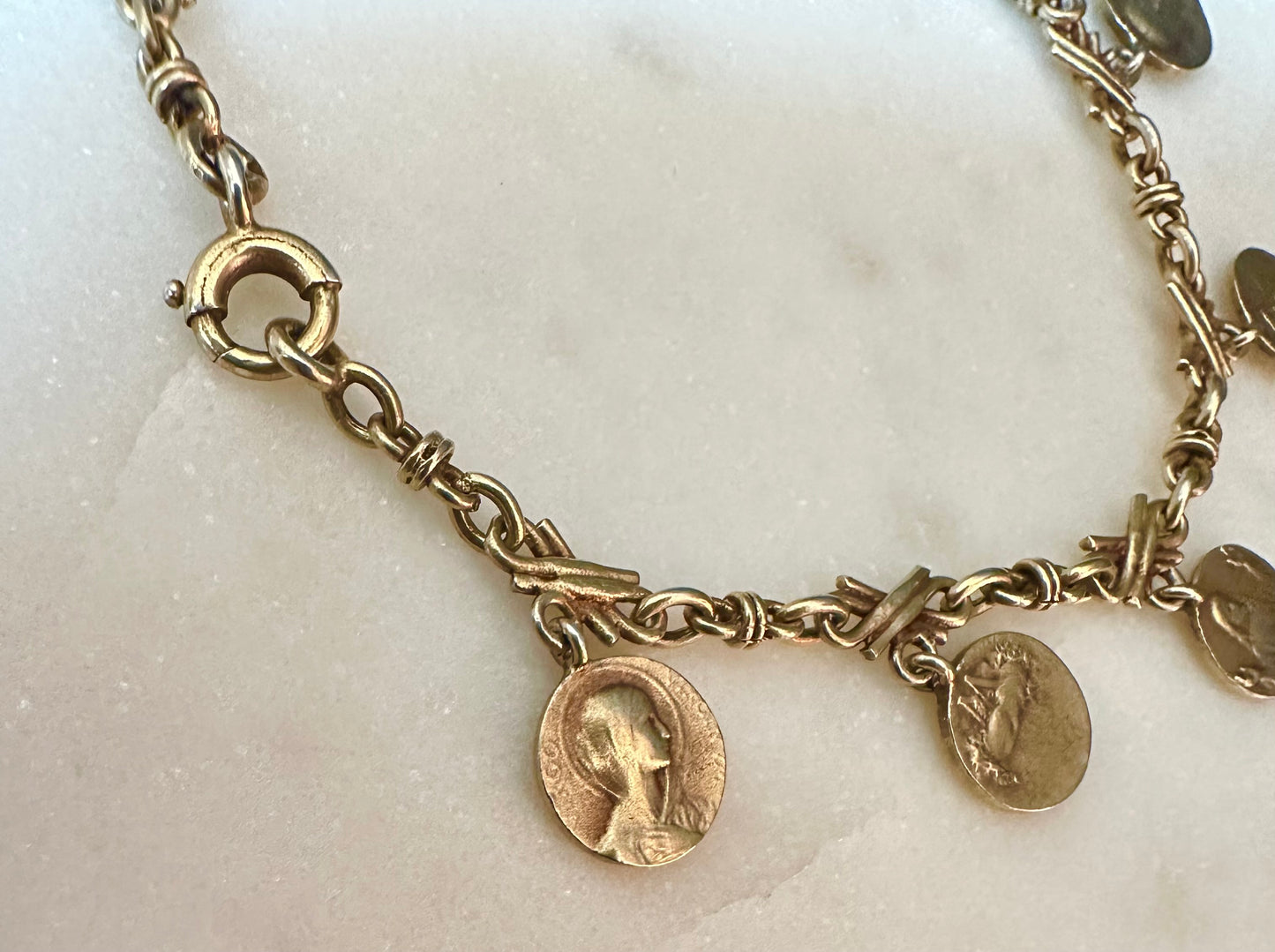 Vermeil Charm Bracelet