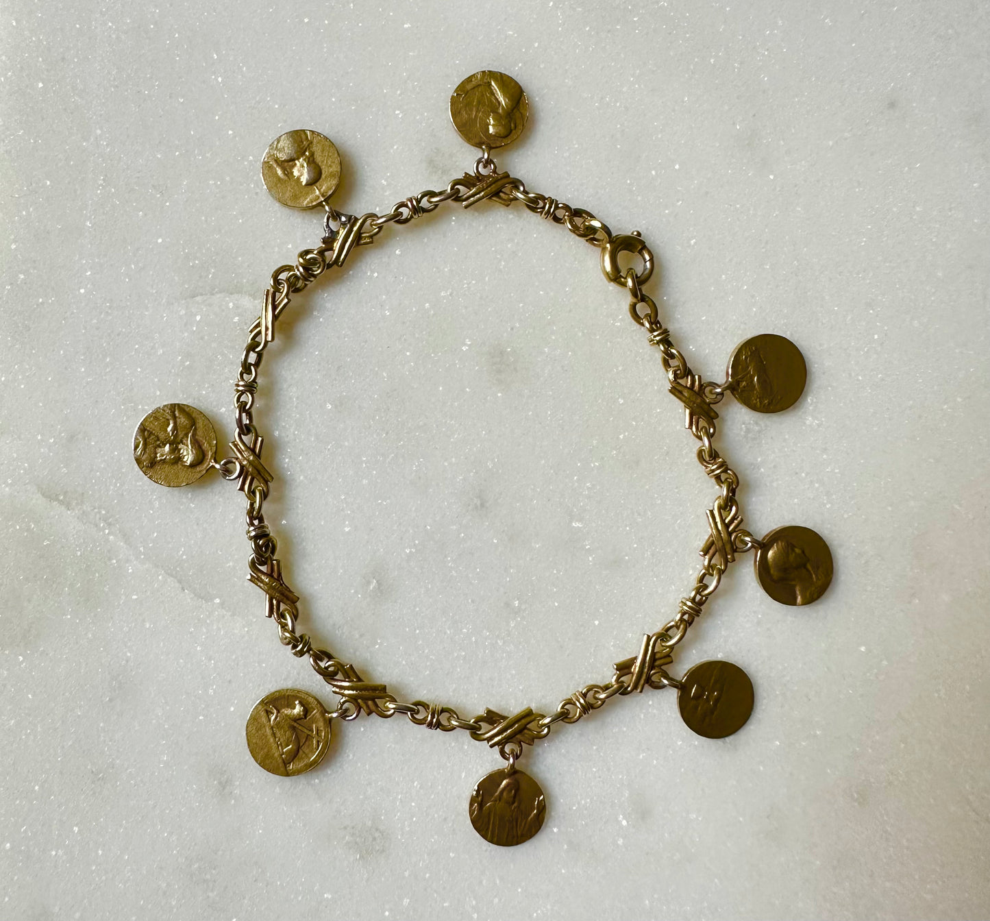 Vermeil Charm Bracelet