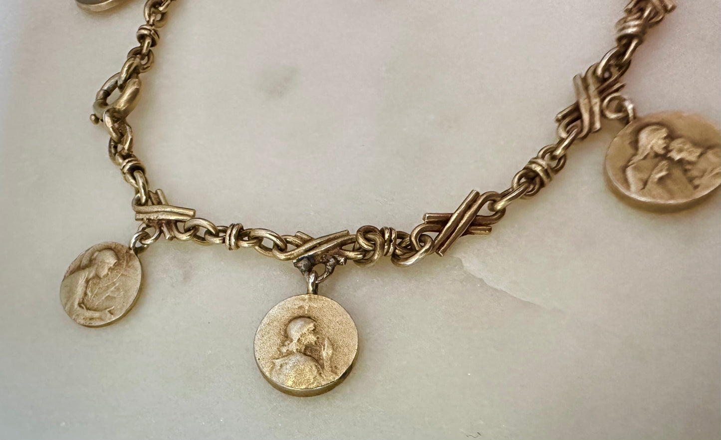 Vermeil Charm Bracelet