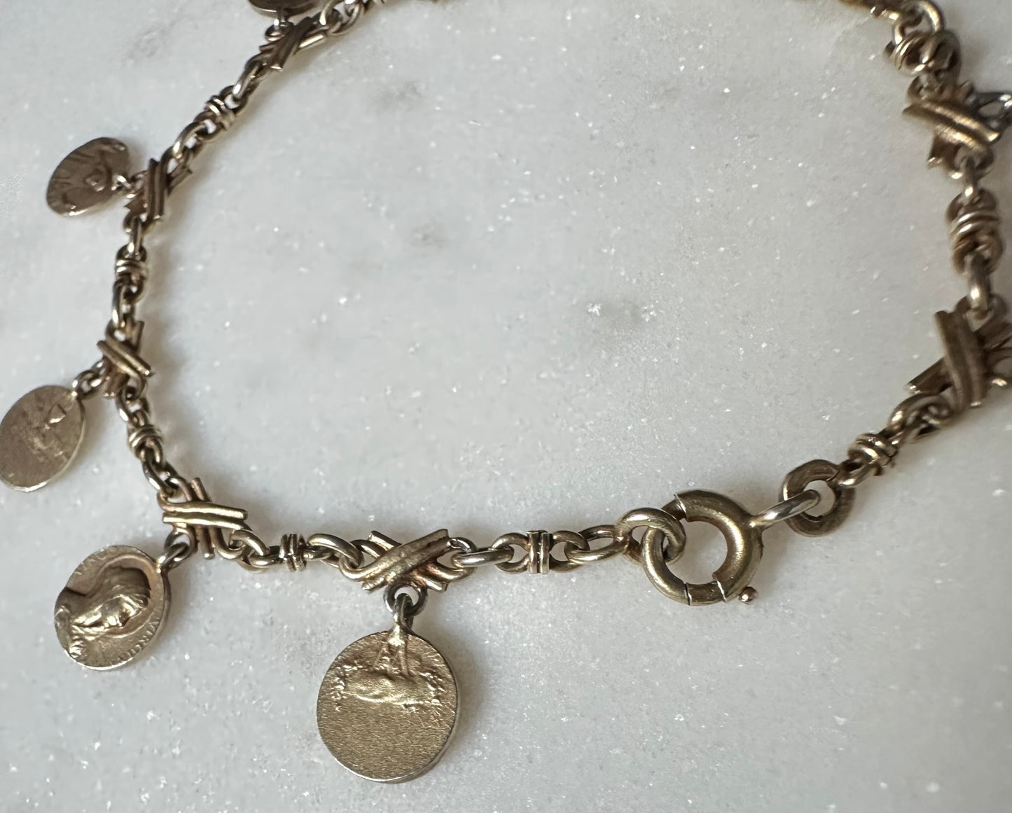 Vermeil Charm Bracelet