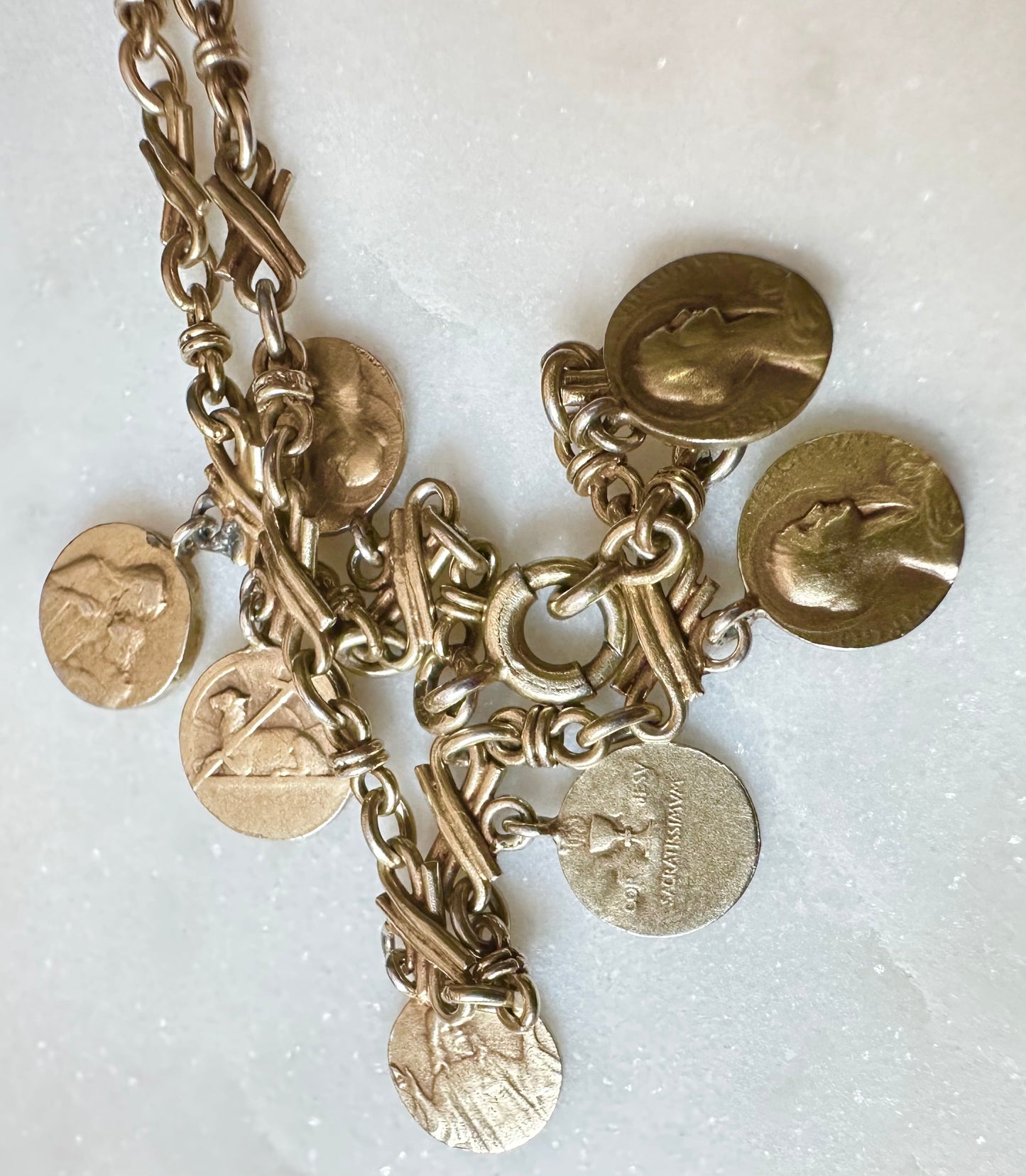 Vermeil Charm Bracelet