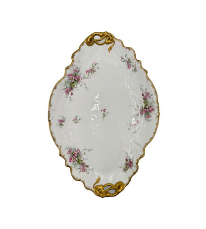 Plat De Service En Porcelaine De Limoges