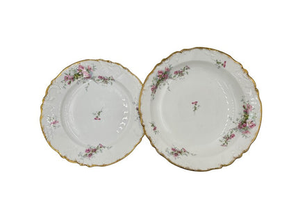 Limoges Set of Two Round Serving Dishes