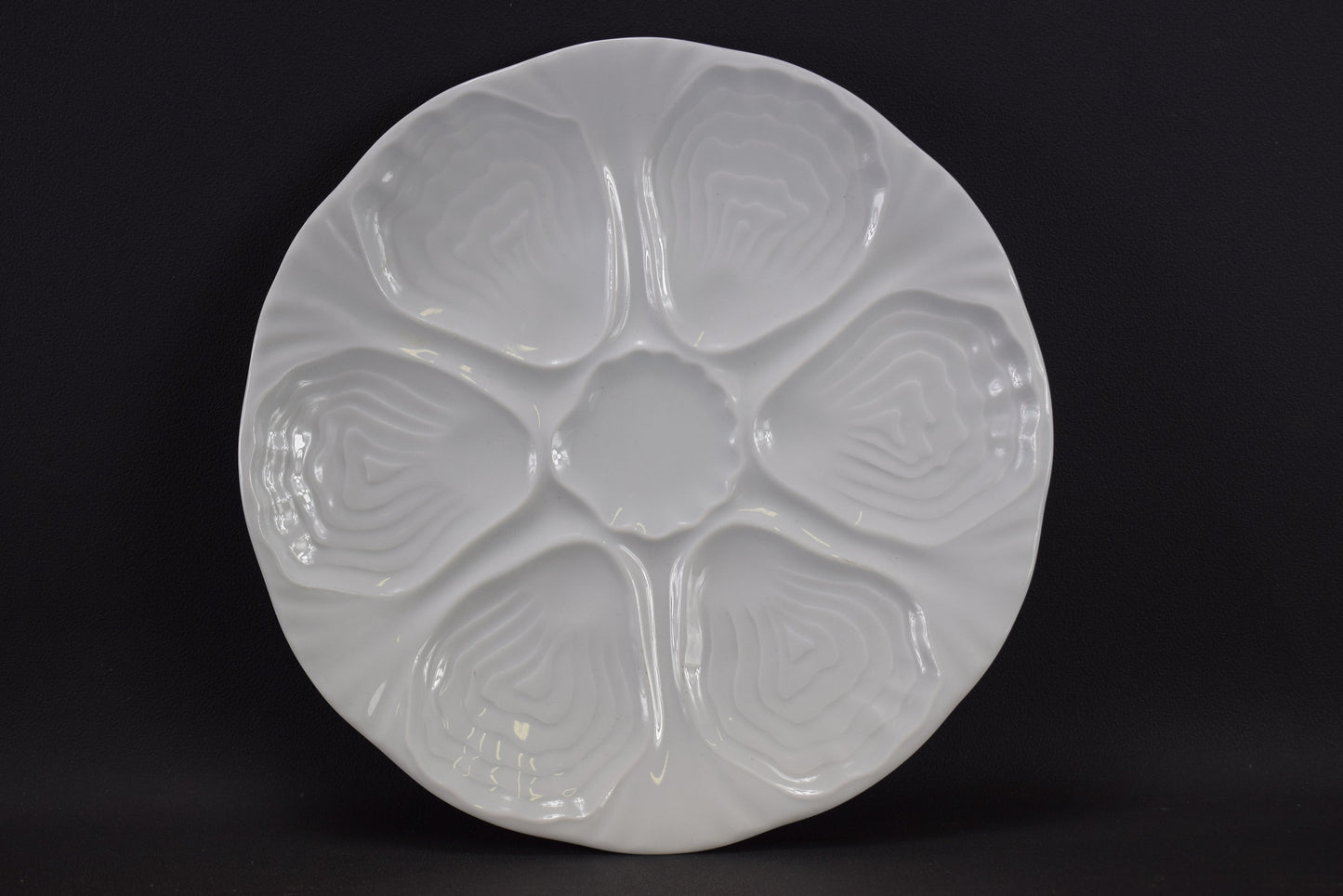 Limoges Porcelain Oyster Plate