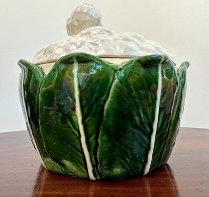 Trompe l'Oeil Cauliflower Covered Tureen