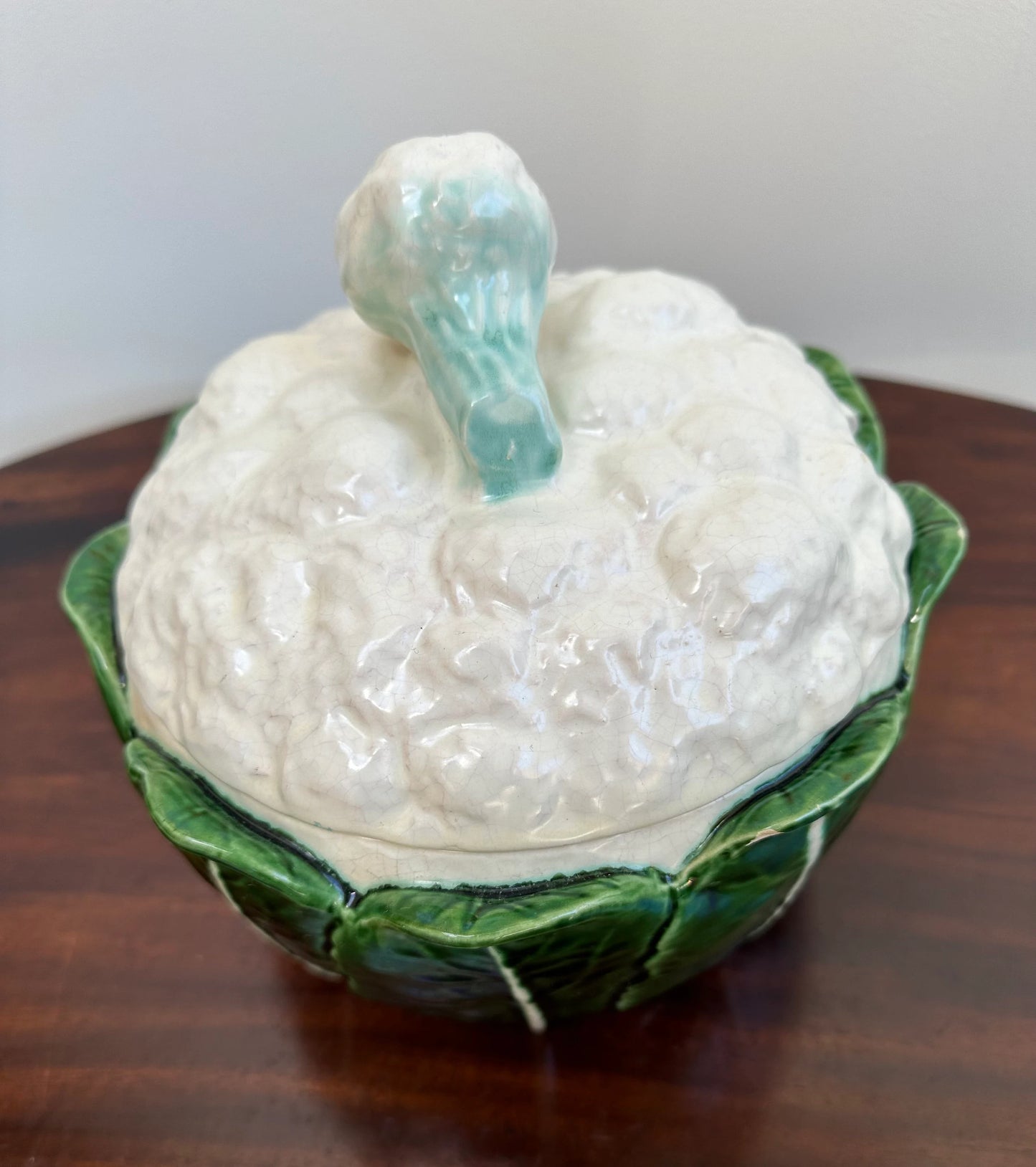 Trompe l'Oeil Cauliflower Covered Tureen