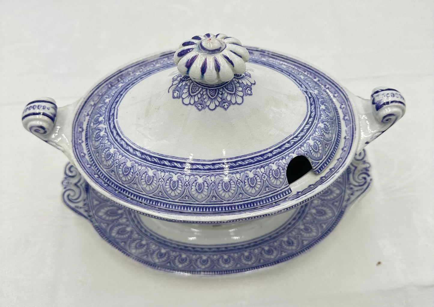 English Grecian Border Gravy Boat