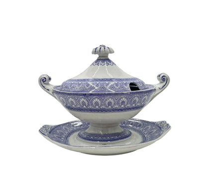 English Grecian Border Gravy Boat