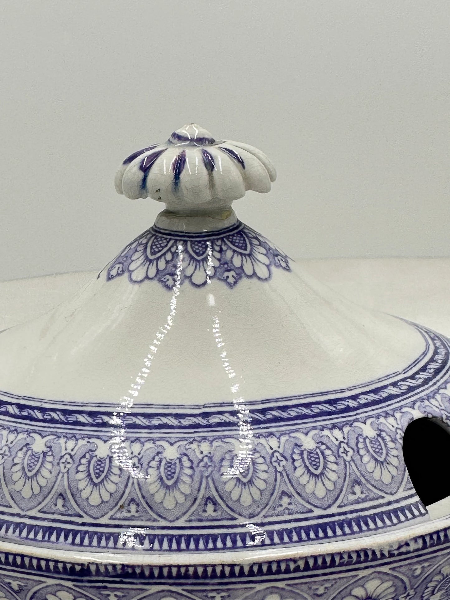 English Grecian Border Gravy Boat