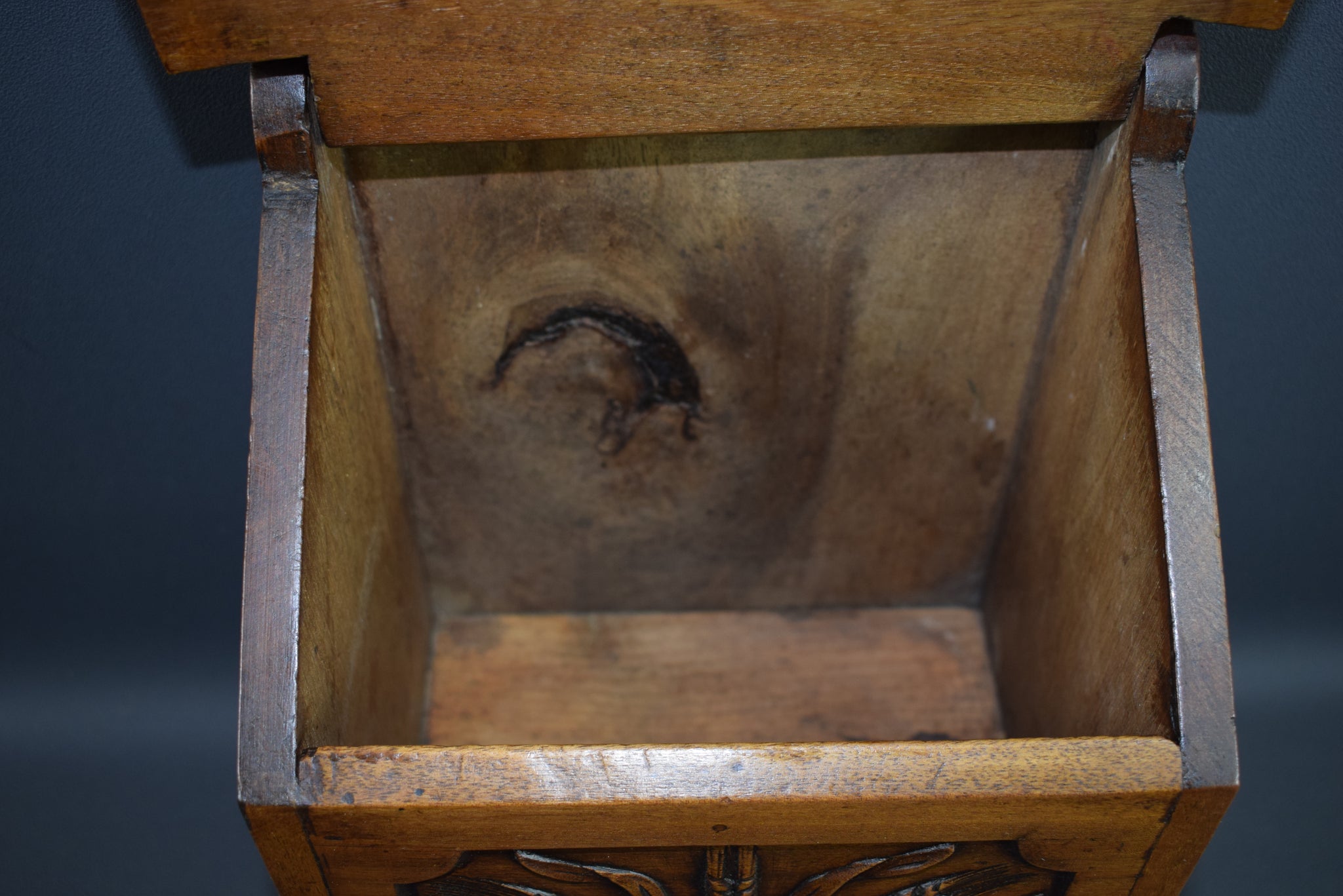 Salt Box Provencal 19th Wood
