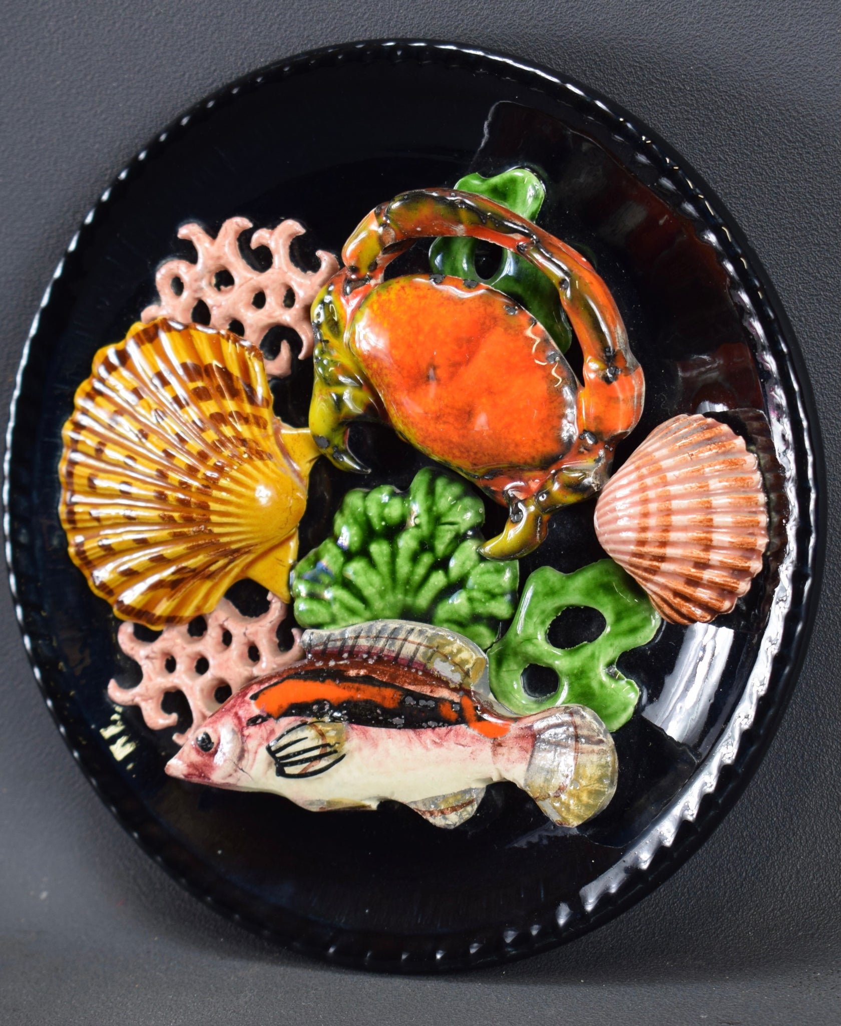 Fishes Ceramic Plate