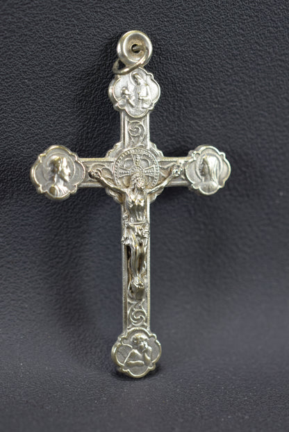 Crucifix pectoral vintage Roma