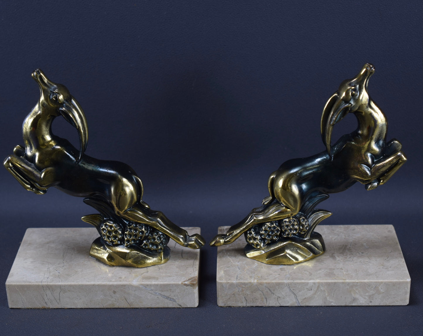 Serre-livres Antilope Art Déco
