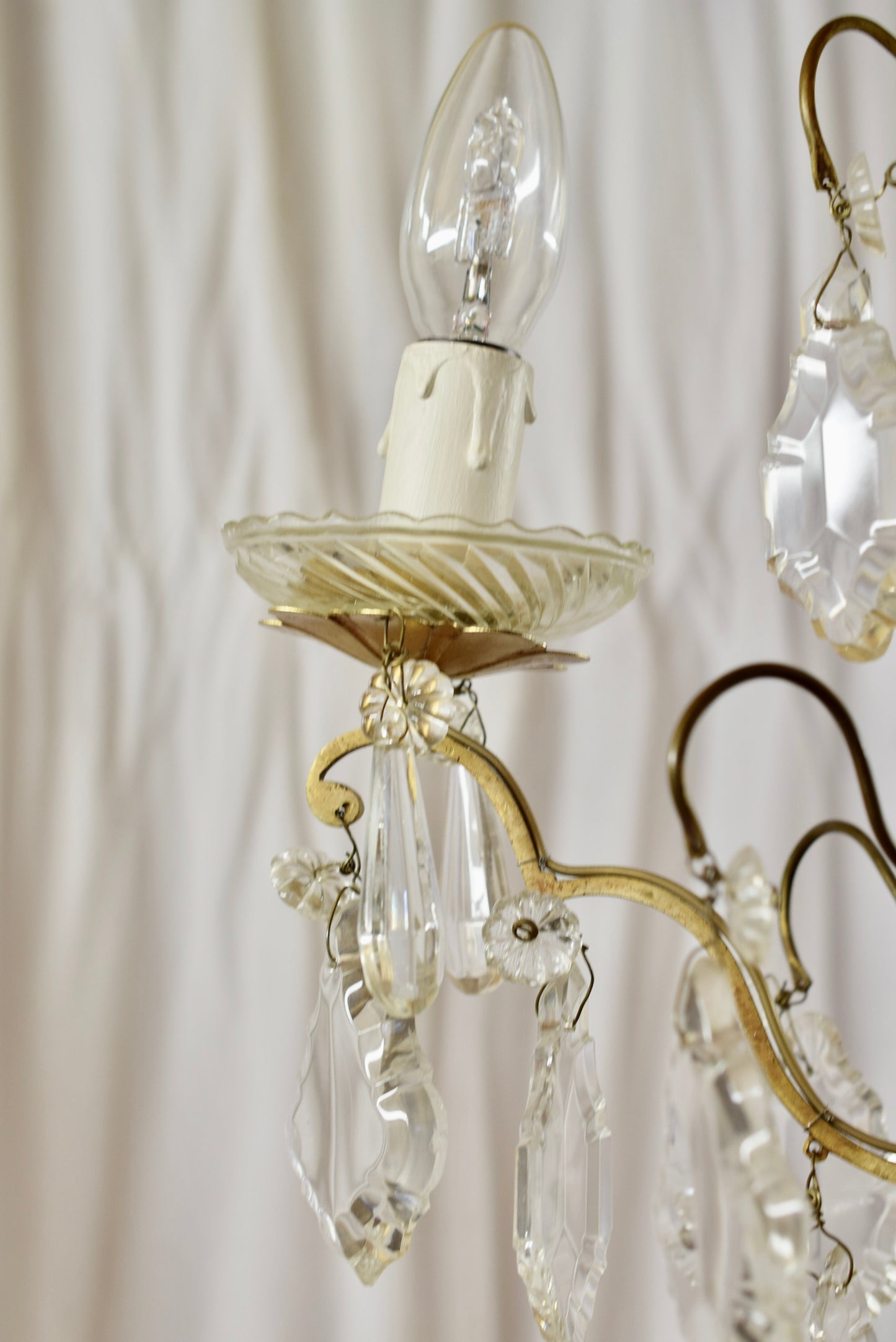 Crystal Drops Chandelier