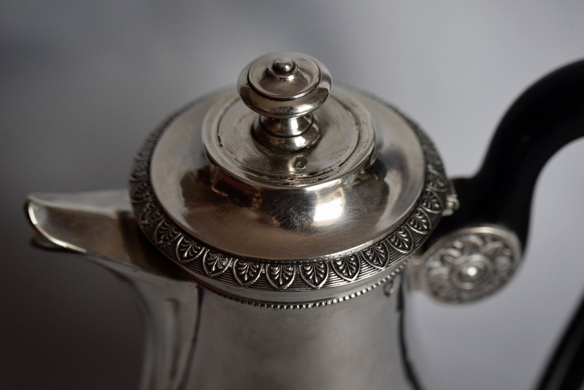 Sterling Silver Coffee Pot - Charmantiques