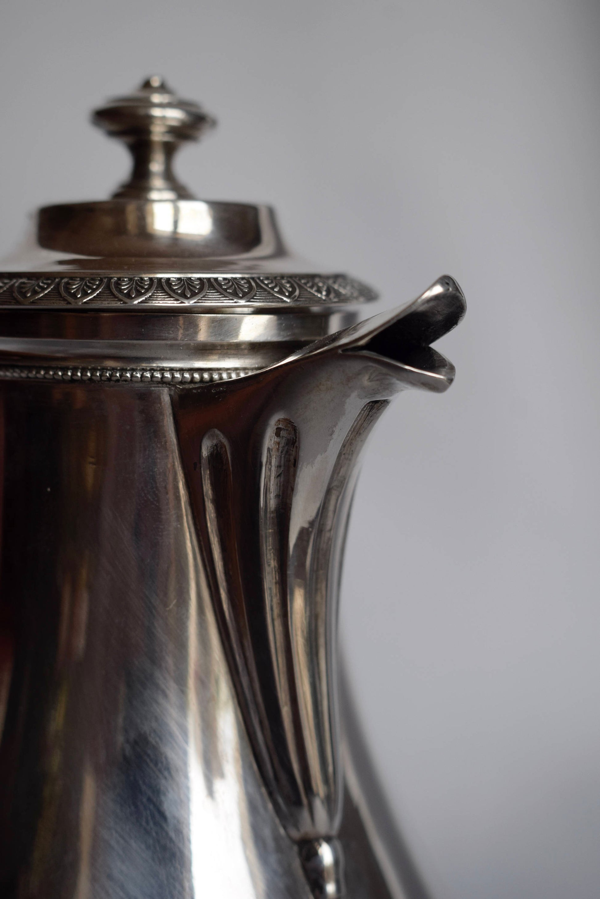 Sterling Silver Coffee Pot - Charmantiques