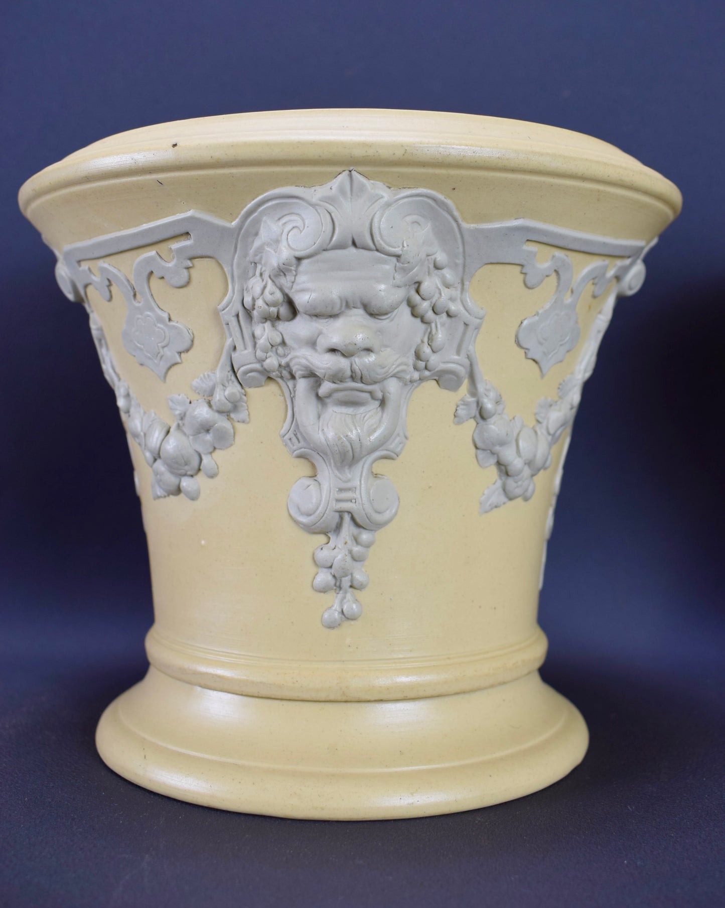 Cache Pots Sarreguemines Jaspe Ware
