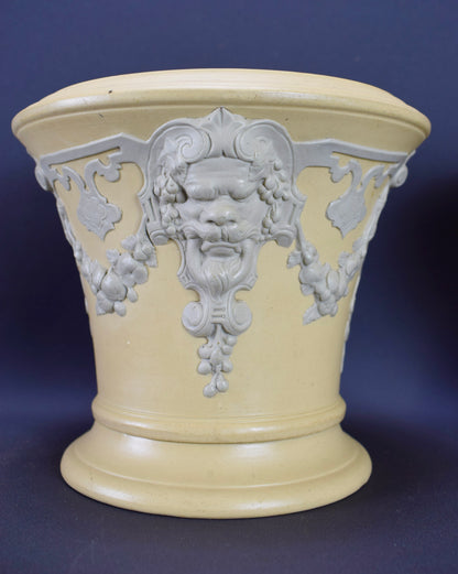 Cache Pots Sarreguemines Jaspe Ware