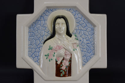 Plaque en Faience Desvres par M Caullet Nantard 