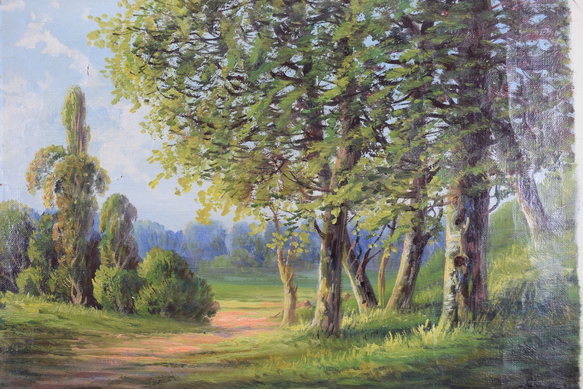 Summer Forest Painting
