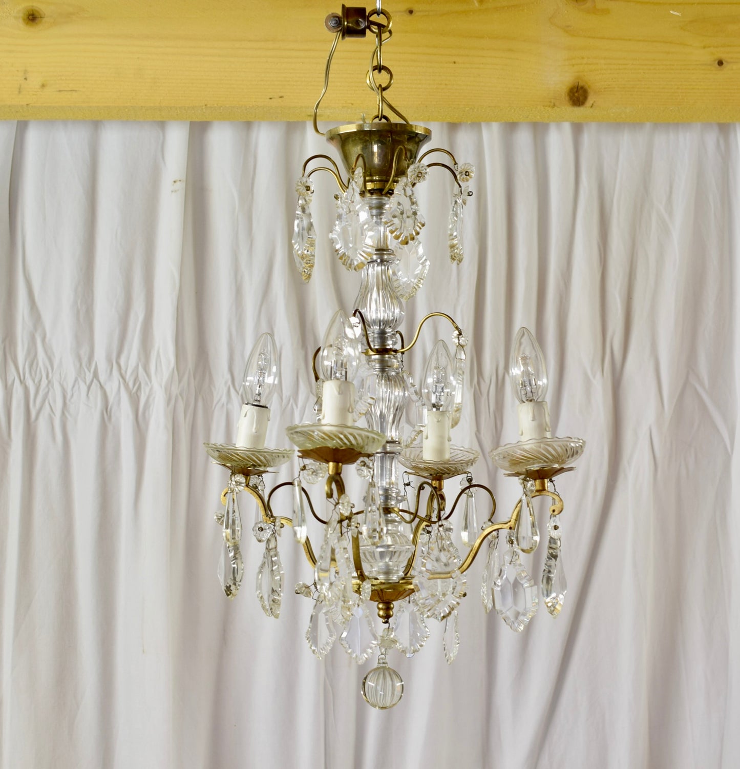 Crystal Drops Chandelier