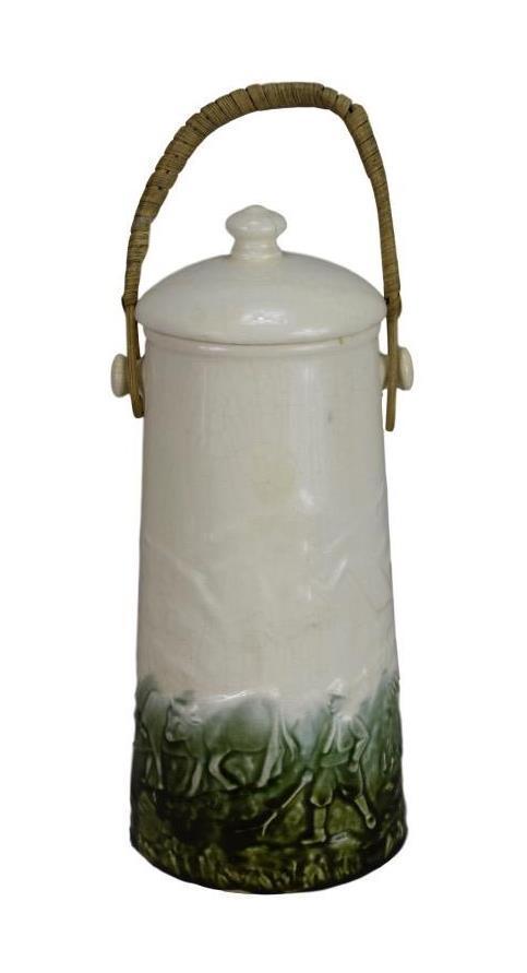 Majolica Milk Urn - Charmantiques