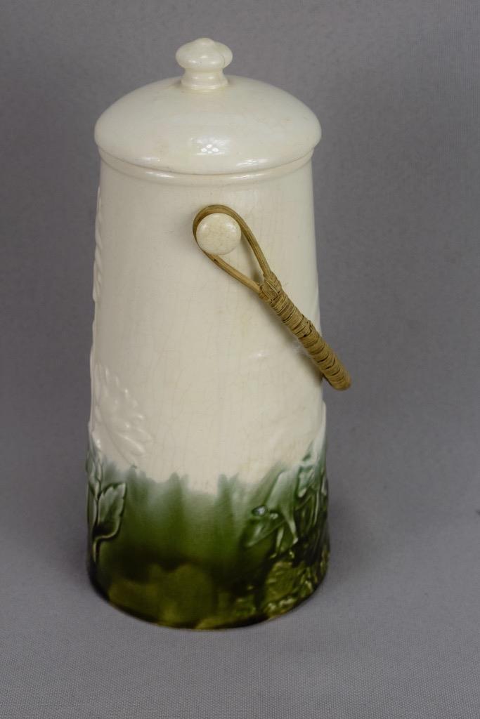 Majolica Milk Urn - Charmantiques